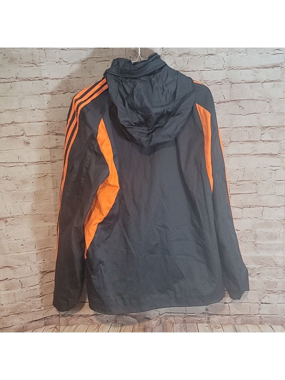 Nwot Adidas hooded windbreaker sz small - Picture 6 of 6